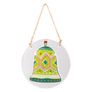 Heartfelt Cheer Suncatcher, Round Hand-Painted, 4.5", Asst of 4, CDU