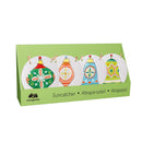 Heartfelt Cheer Suncatcher, Round Hand-Painted, 4.5", Asst of 4, CDU