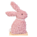 Hop Into Spring Table Decor Fabric Bunny, 12"H, Asst of 2