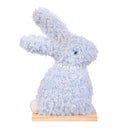 Hop Into Spring Table Decor Fabric Bunny, 12"H, Asst of 2