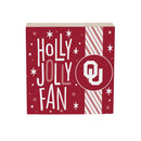 University of Oklahoma Block, Holiday, 6x6