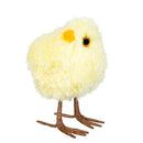 Hop Into Spring Table Decor Fabric Chick, 3.5", Set of 3, Acetate Box