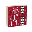 University of Arkansas Block, Holiday, 6x6