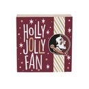 Florida State University Block, Holiday, 6x6