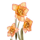 Hop Into Spring Table Decor, Paper Artificial Flowers on Wood Base, 20"H, Asst of 2
