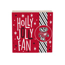 University of Wisconsin-Madison Block, Holiday, 6x6