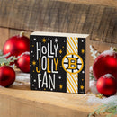 Boston Bruins Block, Holiday, 6x6