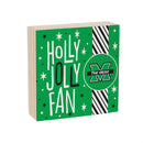 Marshall University Block, Holiday, 6x6