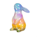 Hop Into Spring Table Decor Ceramic Rainbow Bunny, 5.75"H, Asst of 3