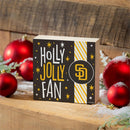San Diego Padres Block, Holiday, 6x6