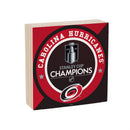 Carolina Hurricanes 2026 Stanley Cup Champions 6"x6" Wood Wall Sign
