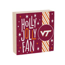 Virginia Tech Block, Holiday, 6x6