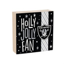 Las Vegas Raiders Block, Holiday, 6x6