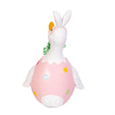 Hop Into Spring Table Decor Resin Duck with Bunny Ears, 8"H
