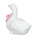Hop Into Spring Table Decor Ceramic Goose, 5"H, Asst of 2