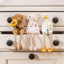 Hillside Pasture Table Decor Resin Animal, 6.6"H, Asst of 3