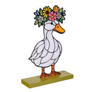 Hillside Pasture Table Decor, Metal Farm Animal with Wood Base, 8.5"H, Asst of 2
