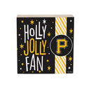 Pittsburgh Pirates Block, Holiday, 6x6