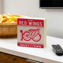 Detroit Red Wings, 100 Anniversary Block, Down Home Fans, 6x6