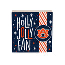 Auburn University Block, Holiday, 6x6