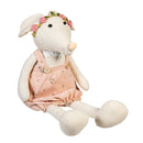 Hillside Pasture Table Decor Fabric Mouse with Dangling Legs, 19"H, Asst of 2
