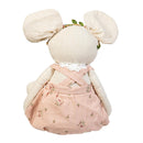 Hillside Pasture Table Decor Fabric Mouse with Dangling Legs, 19"H, Asst of 2