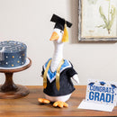 This Calls for Cake Table Decor Fabric Goose, Graduation, 16.5"H