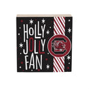 University of South Carolina Block, Holiday, 6x6