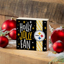 Pittsburgh Steelers Plock, Holiday, 6x6