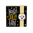 Pittsburgh Steelers Plock, Holiday, 6x6