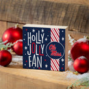 University of Mississippi Block, Holiday, 6x6