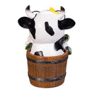 Hillside Pasture Table Decor, Resin Farm Animal in Bucket, 6"H, Asst of 3