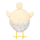 Hillside Pasture Table Decor Fabric Chick in Egg, Asst of 2, 7.8"H