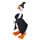 Hillside Pasture Table Decor Fabric Gordy Goose Accessory Set, Witch