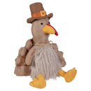Harvest Blossom Table Decor Fabric Turkey, 12.5"H