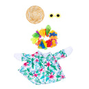 Giddy the Goose 21-inch metal porch statue with Hawaiian Vacation outfit; goose and outfit included | TD6JHGS26