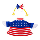 Giddy the Goose Outfit, Patriotic Dress