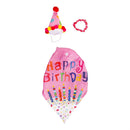 Giddy the Goose 21-inch metal porch statue with Birthday Girl outfit; goose and outfit included | TDCFMGS25