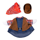 Giddy the Goose 21-inch metal porch statue with Wild West outfit; goose and outfit included | TDG64GS25