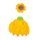 Giddy the Goose 21-inch metal porch statue with Sunflower Radiance outfit; goose and outfit included | TDHT5GS25