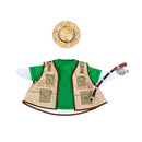 Giddy the Goose 21-inch metal porch statue with Go Fishing outfit; goose and outfit included | TDPY3GS26