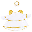 Giddy the Goose 21-inch metal porch statue with Angel outfit; goose and outfit included | TDQRYGS26