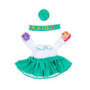 Giddy the Goose 21-inch metal porch statue with Sweet Treat Scout outfit; goose and outfit included | TDQXPGS26