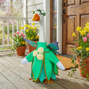 Giddy the Goose 21-inch metal porch statue with Fairy outfit; goose and outfit included | TDZ8HGS26