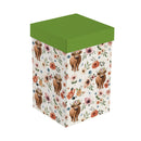 Petal & Plow Ceramic Perfect Cup, Farm Highland Cow, 17oz, Gift Box