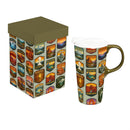 High Country Travel Cup Ceramic Perfect Cup, National Parks, 17oz, Gift Box