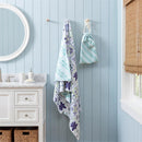 Seaside Retreat Towel Quick Dry Waffle Weave with Matching Carrying Case, 60"x30"
