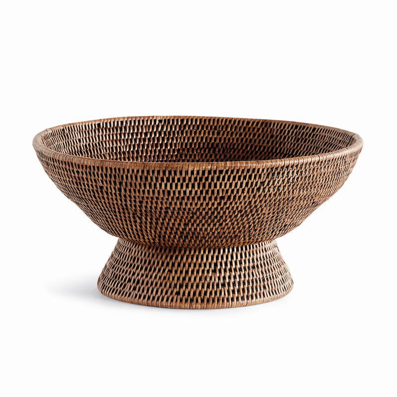 NAPA Home & Garden, BURMA RATTAN OFFERING BOWL,TN205