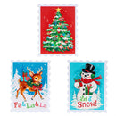 Heartfelt Cheer Magnet, Snowman Stamp, Display