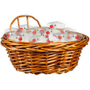Hillside Pasture Token, Glass Goose, Basket display
